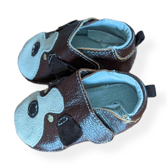 Puppy leather Outbak's baby shoes - Picture 3 of 4